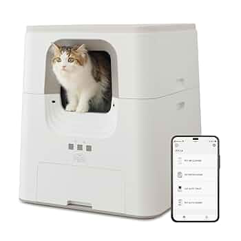 新品♥自動猫トイレ 猫 トイレ 自動トイレ 高性能 自動清掃 飛散防止 多頭飼い Amazon.co.jp: ジェックス 【 PURE 】 CAT AUTO TOILET 猫用自動